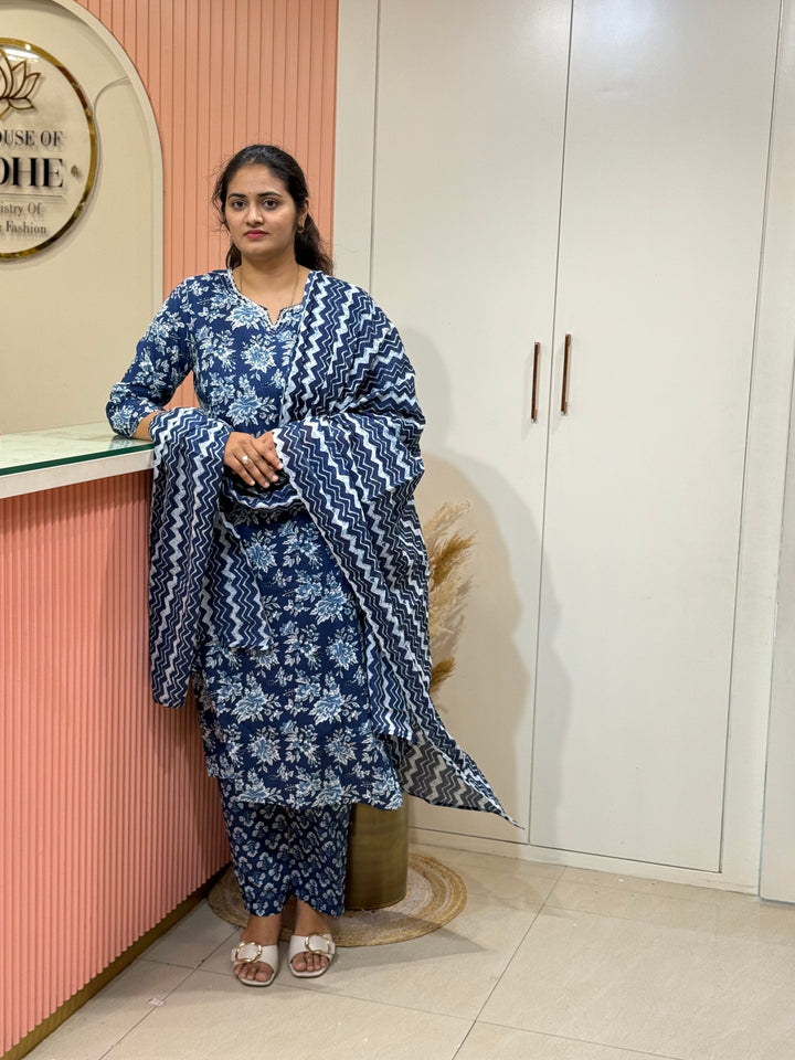 Cotton Fabric Kurta Set Collection – RADHE75