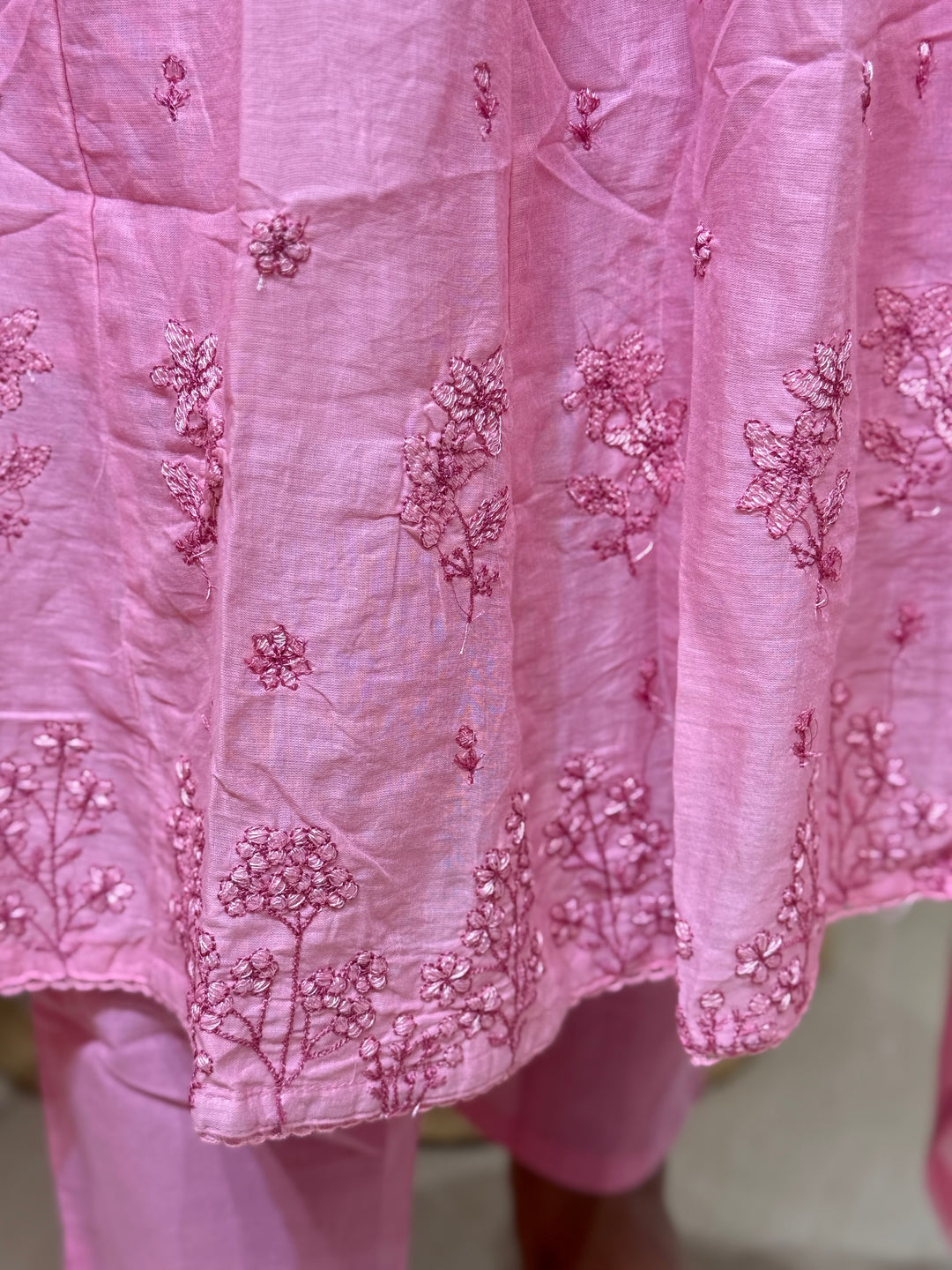 Mul Cotton Collection with Embroidery work (Cotton Lining)| R181
