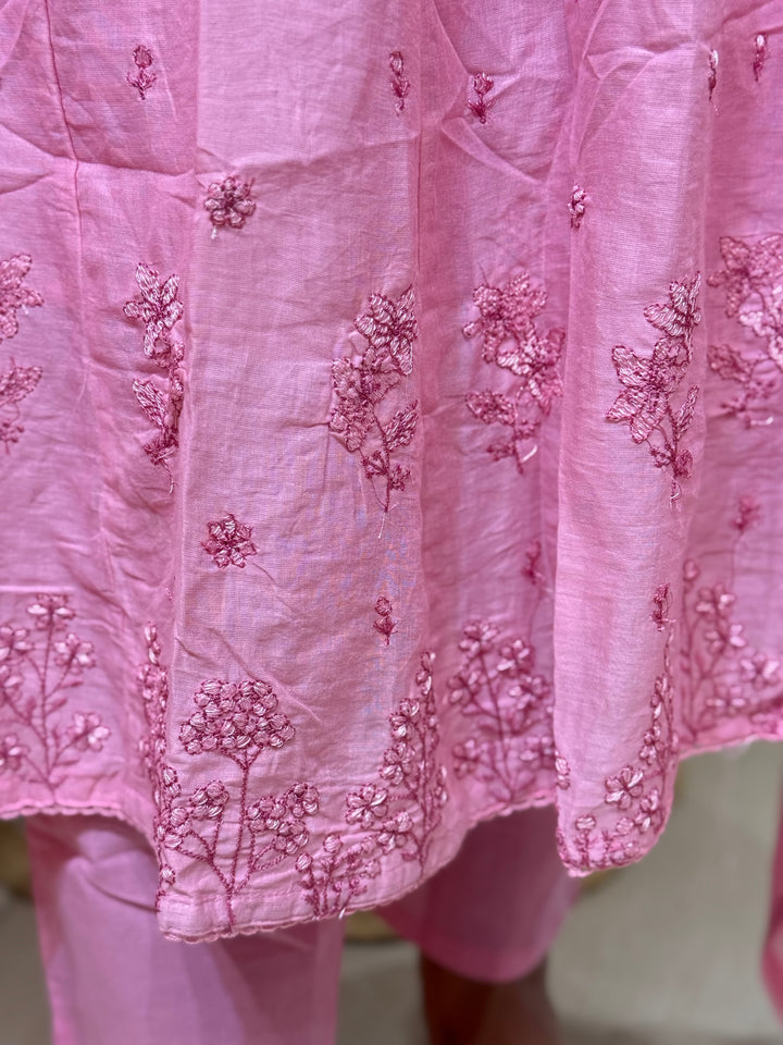 Mul Cotton Collection with Embroidery work (Cotton Lining)| R181