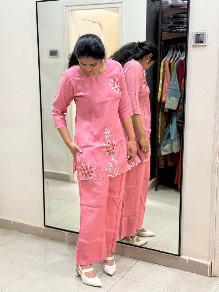 Co-Ord Set Collection with Beautiful Design(Premium Vatican Fabric)| R137