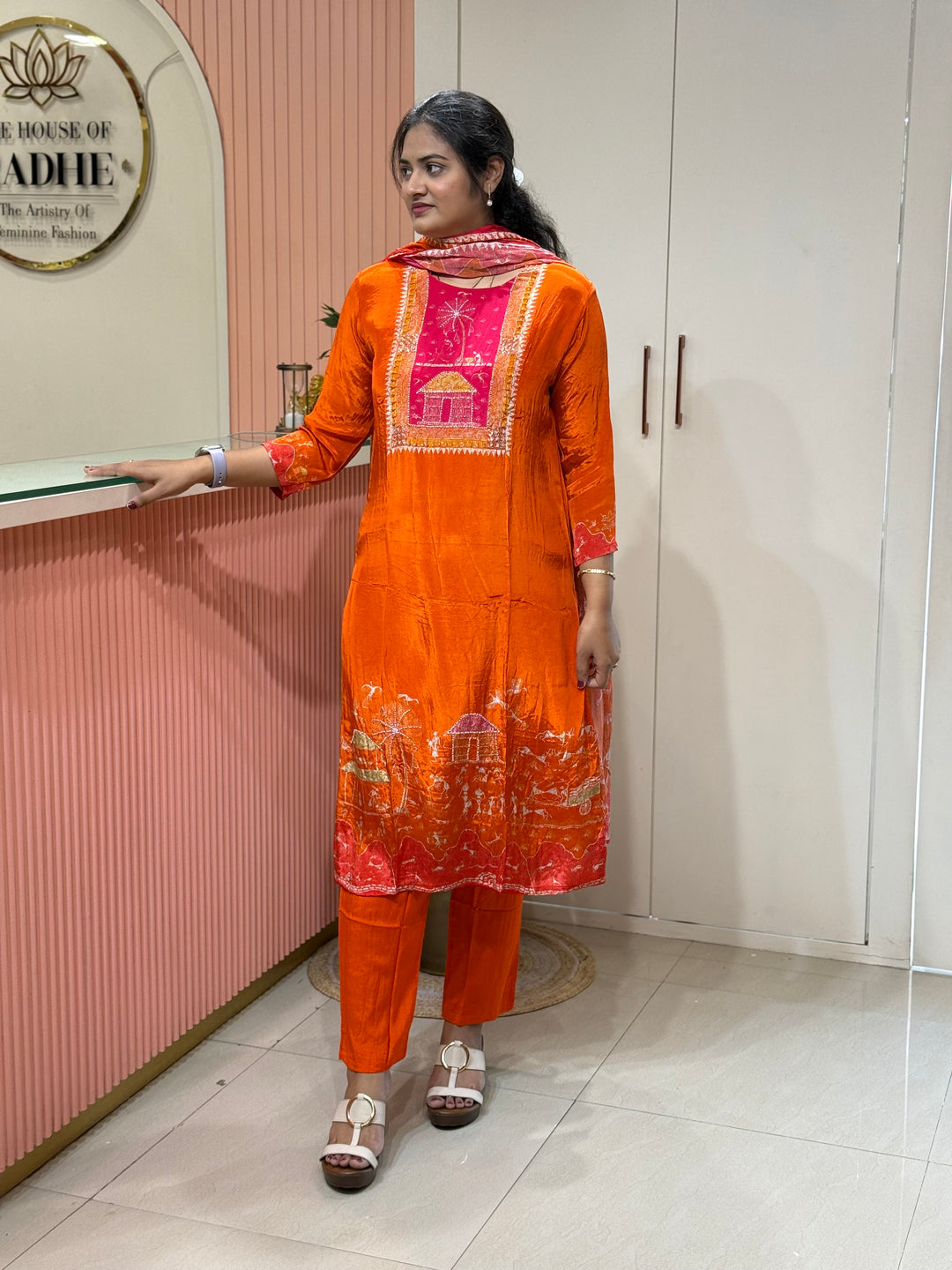 Crepe 3Pcs Set Collection (Cotton Lining )| R221