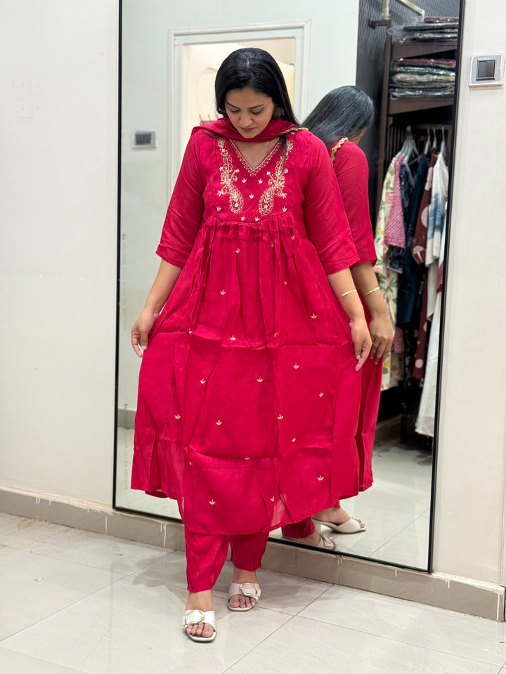 S Mul Chanderi Collection | R209
