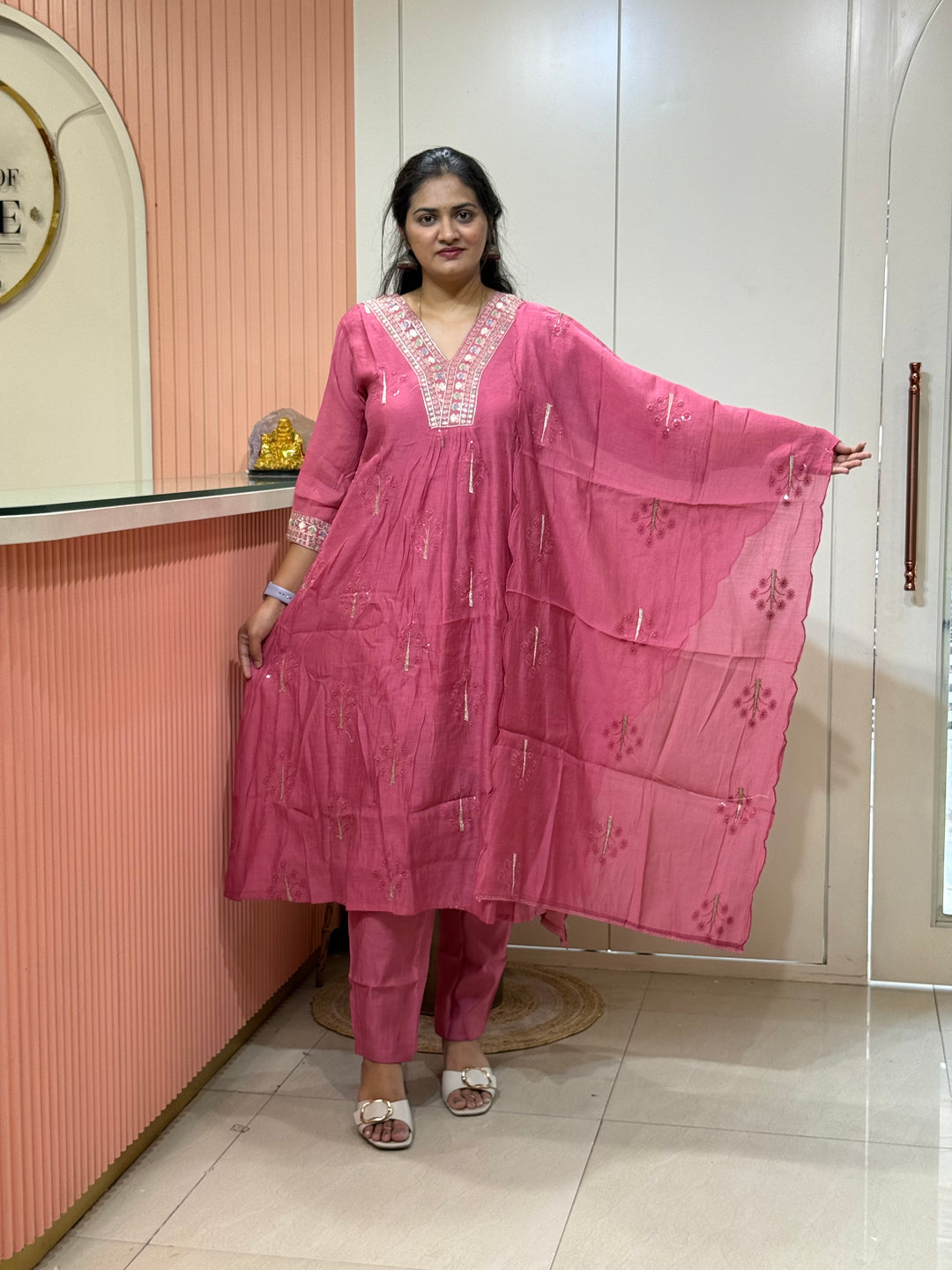Premium Mul Chanderi 3Pcs Set Collection | R207