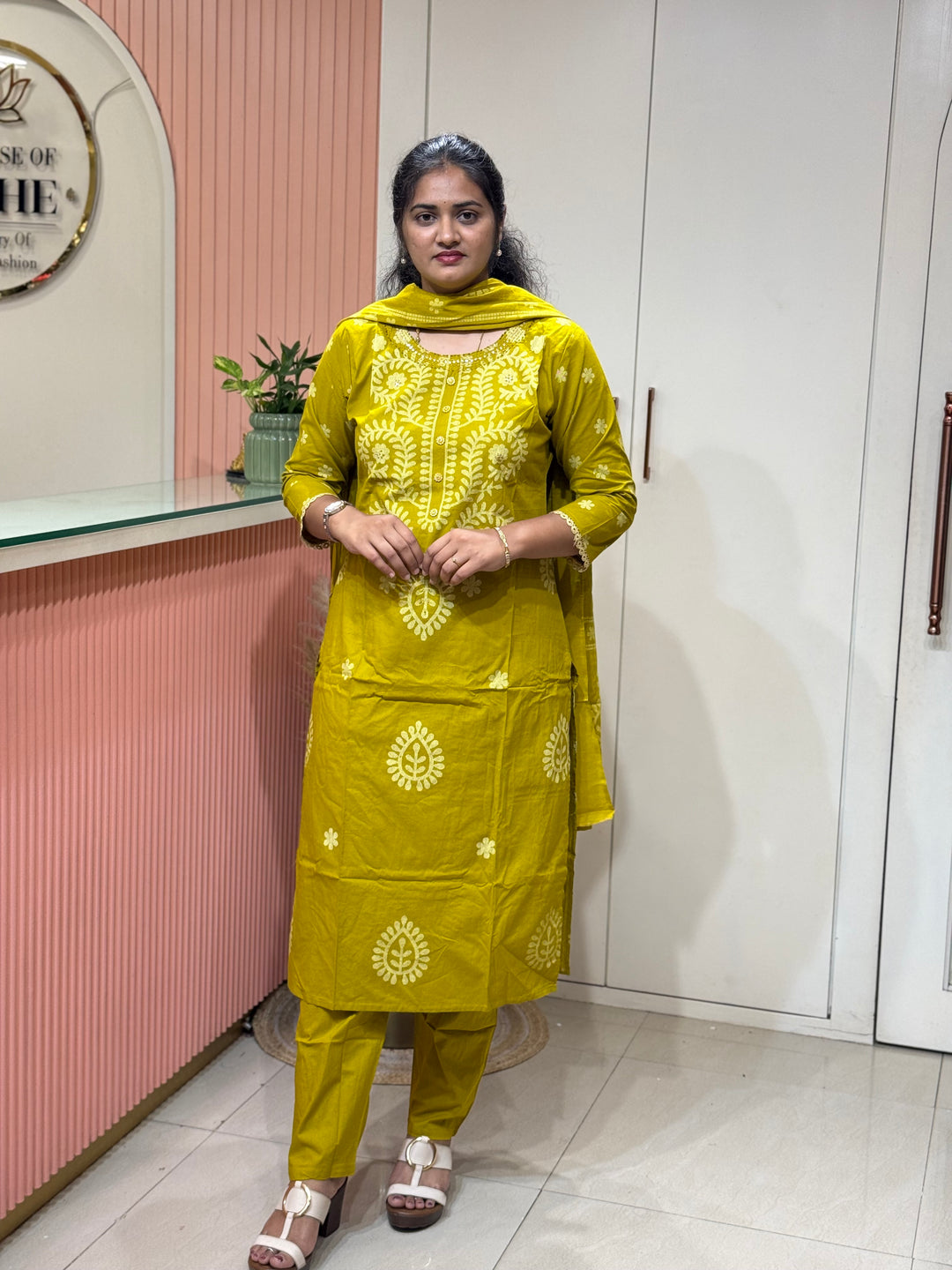 Cotton Collection with full Length Dupatta | R233