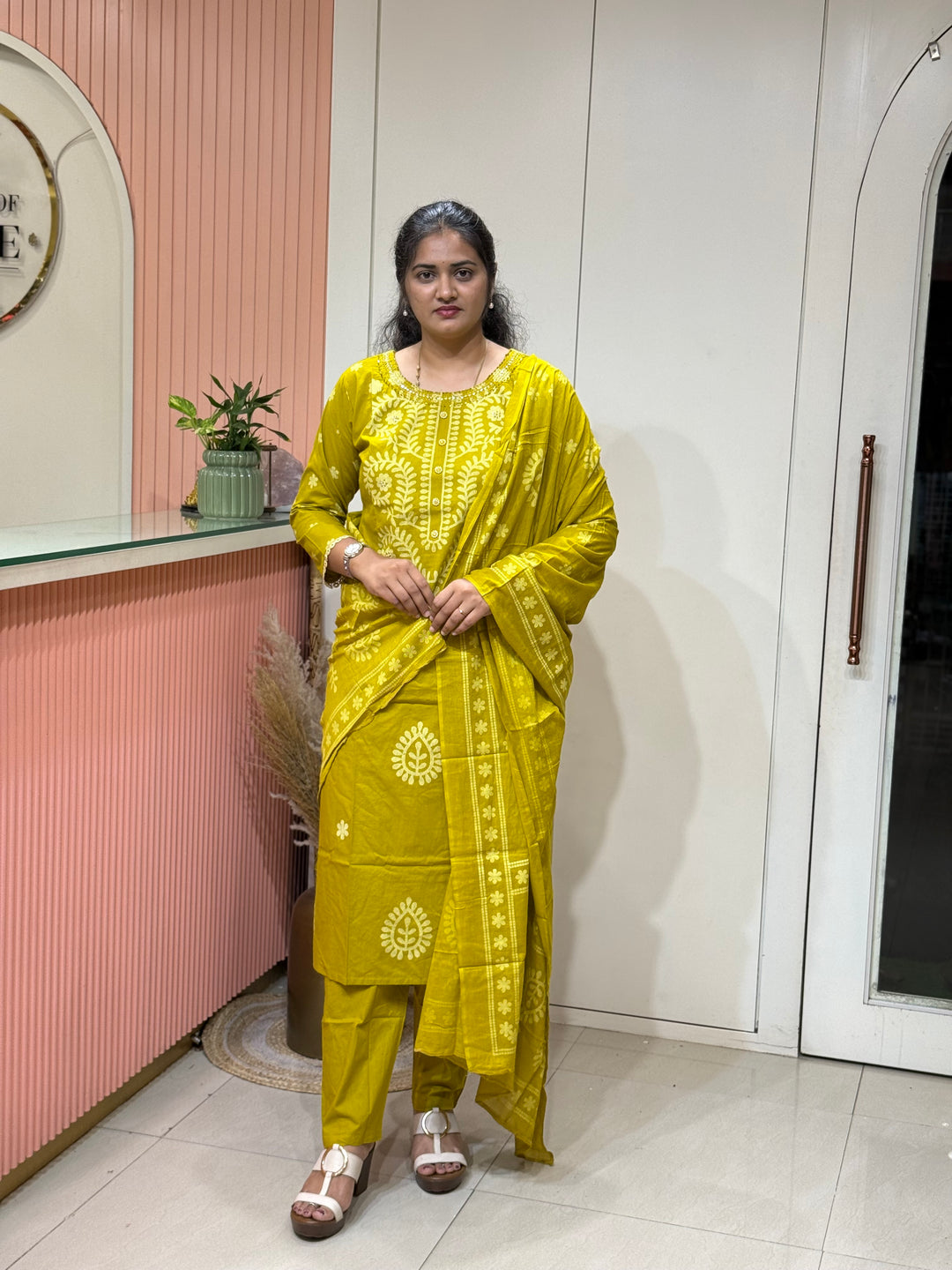Cotton Collection with full Length Dupatta | R233