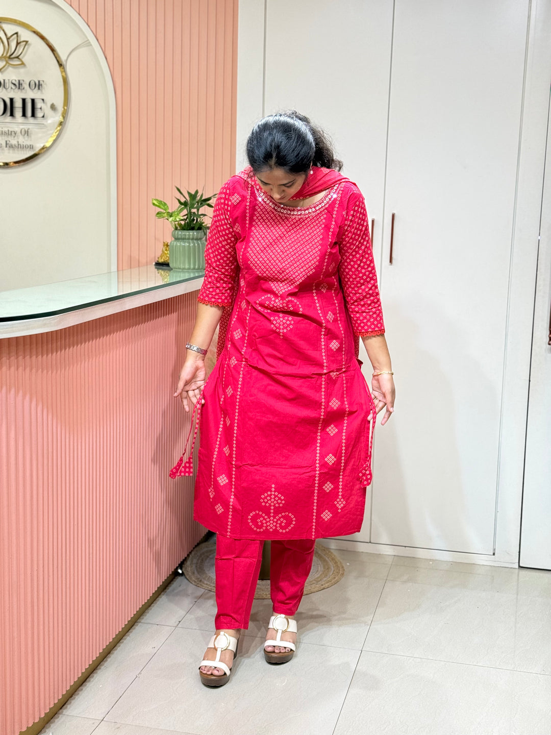 Cotton Collection with full Length Dupatta | R233