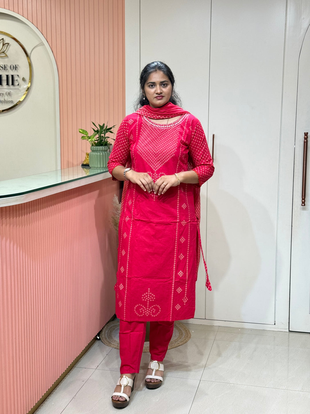 Cotton Collection with full Length Dupatta | R233