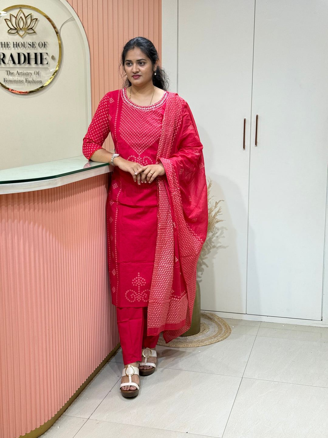 Cotton Collection with full Length Dupatta | R233