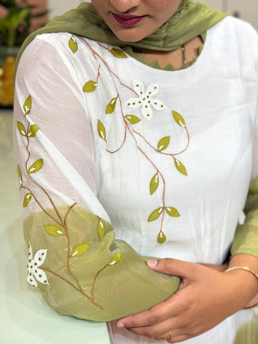 Mul Chanderi collection with Dual Shade | R217