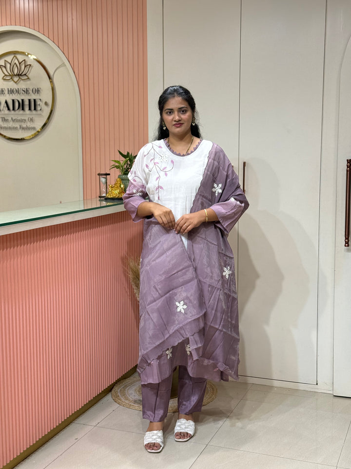 Mul Chanderi collection with Dual Shade | R217