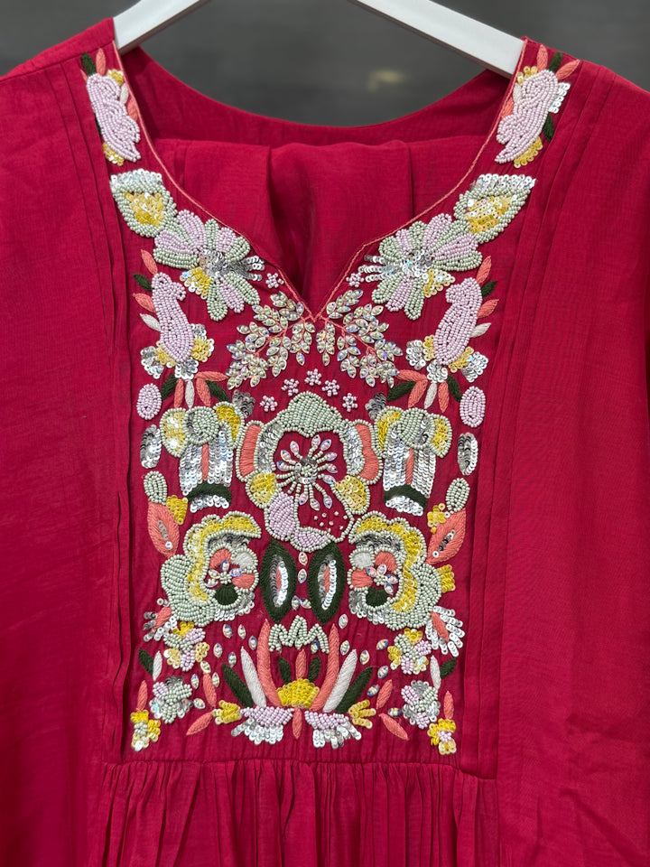 S Mul Chanderi 3 pcs set