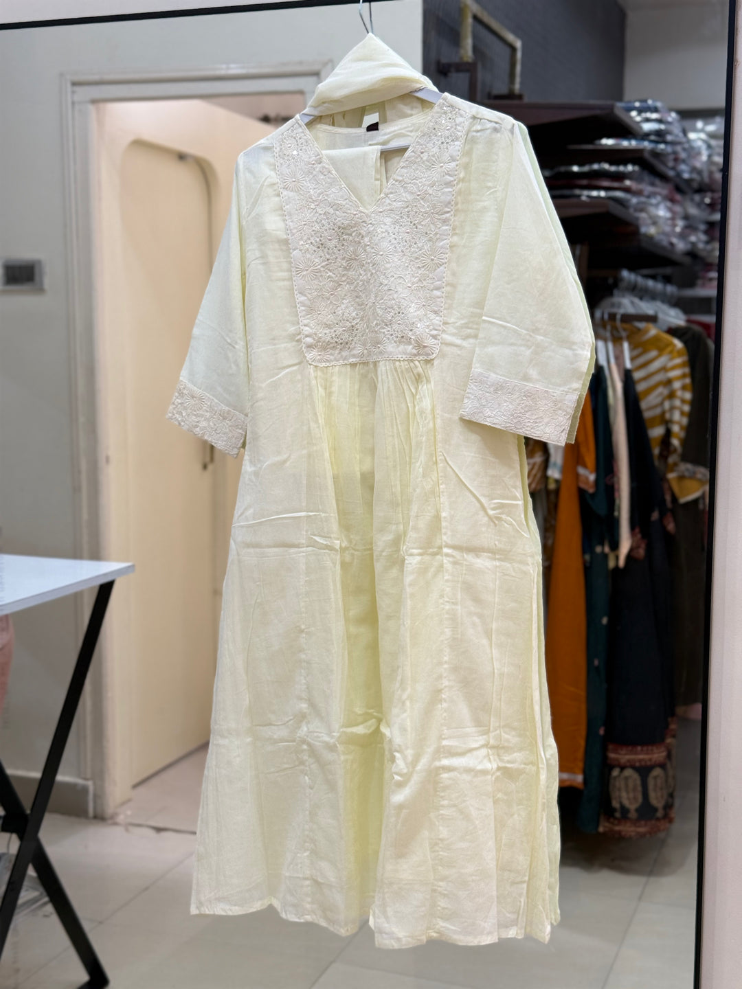 Mul Cotton Collection with Embroidery work (Cotton Lining)| R150